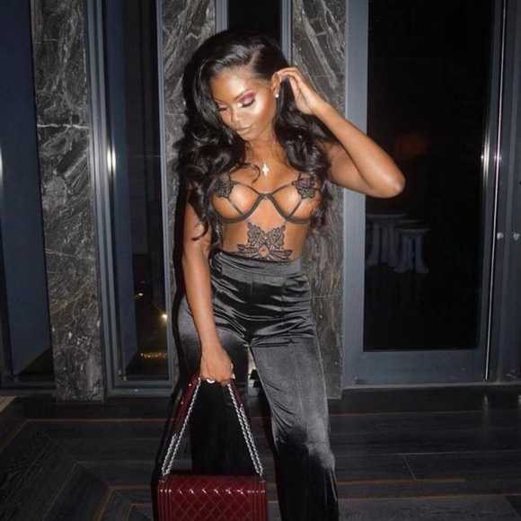 New “Your Side Of The Bed” Teddy - Black - Picture 15 of 16